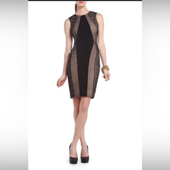 BCBG Maxazria Jazelle Lace Black dress - Picture 1 of 7